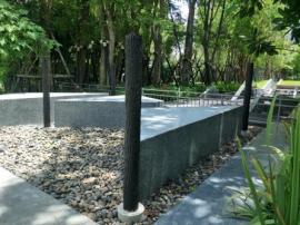 เสาไม้เรซิน (RP-100U) จำนวน 16 ต้น