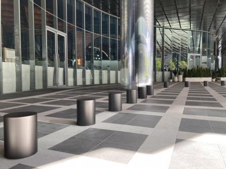 งานติดตั้งเสาShort Bollard @ One Bangkok