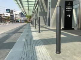 เสากั้นอลูมิเนียม แบบถอดออกได้ (G-100/GA-9B) จำนวน 34 ต้น